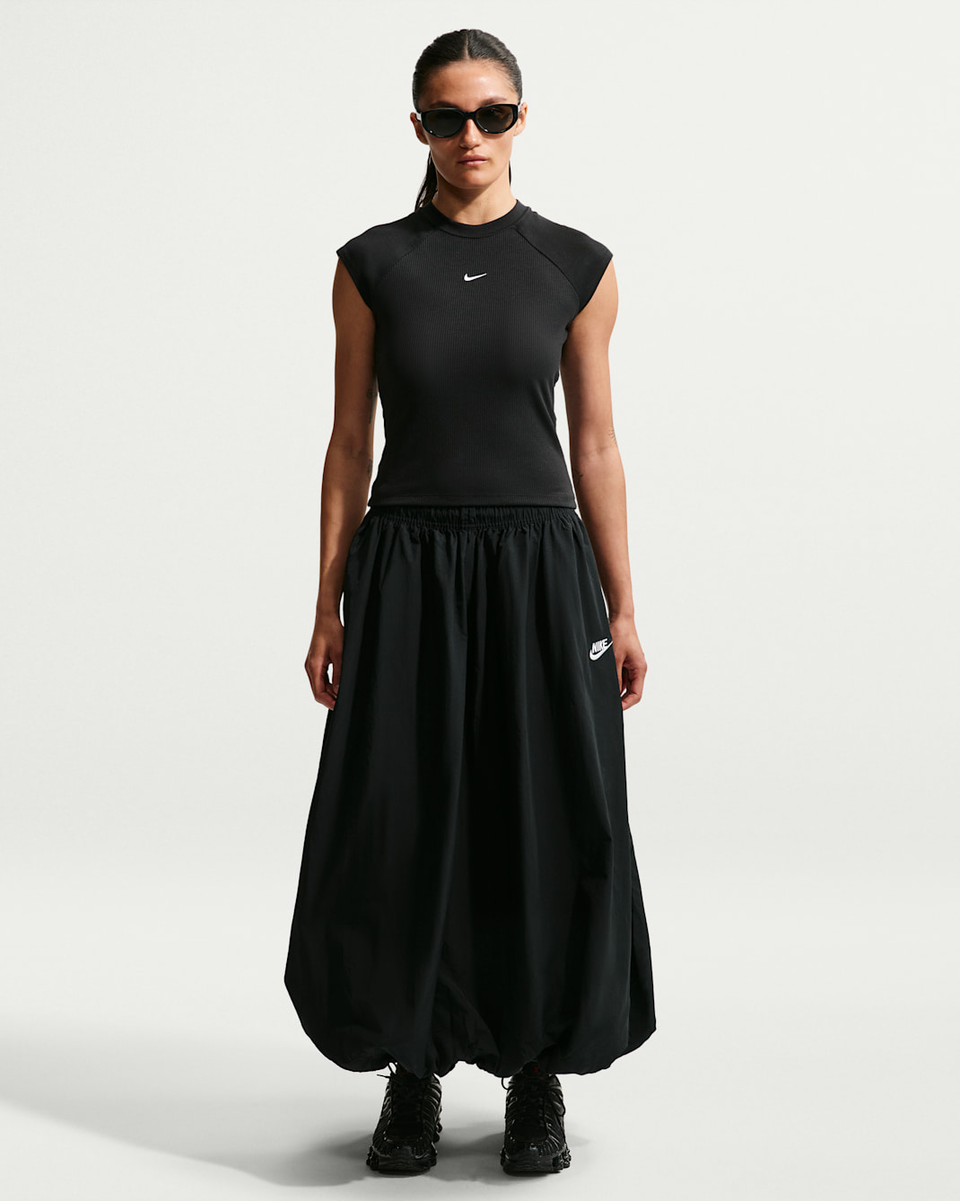 Nike Sportswear Windrunner Women's Skirt - Black/Sail