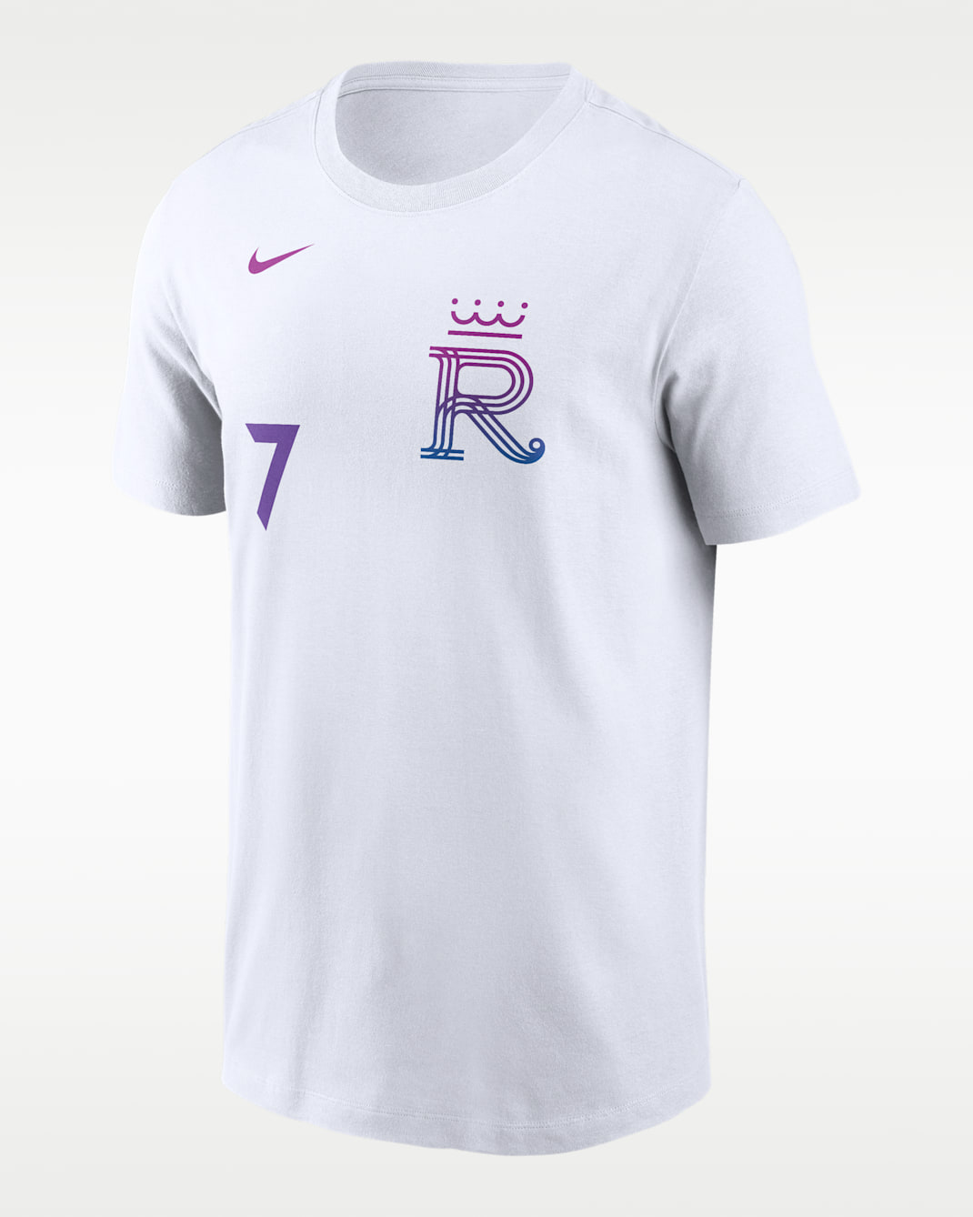 Bobby Witt Jr. Kansas City Royals City Connect Men's Nike MLB T-Shirt - White