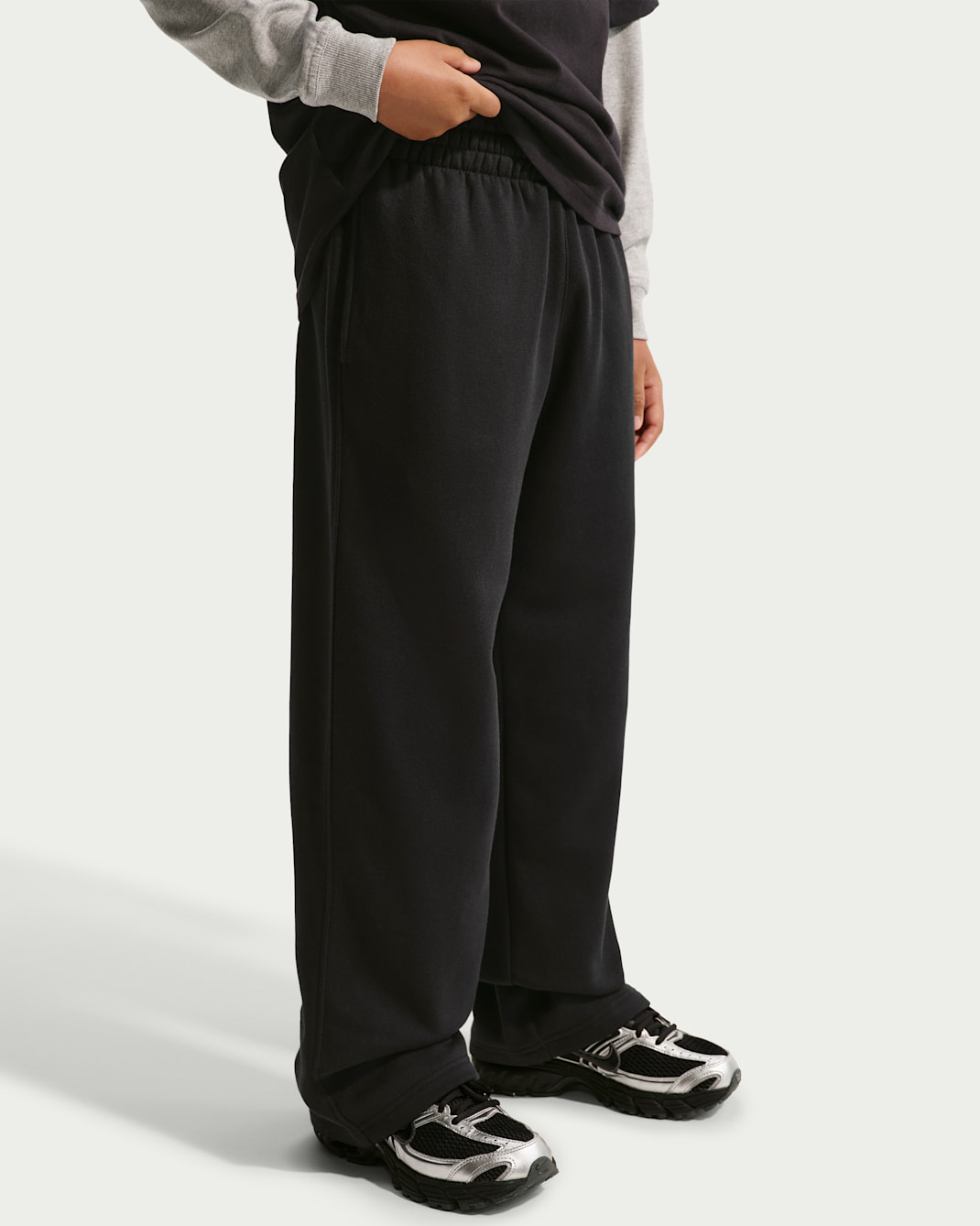 Nike Sportswear Club Fleece Big Kids' Fleece Open-Hem Pants