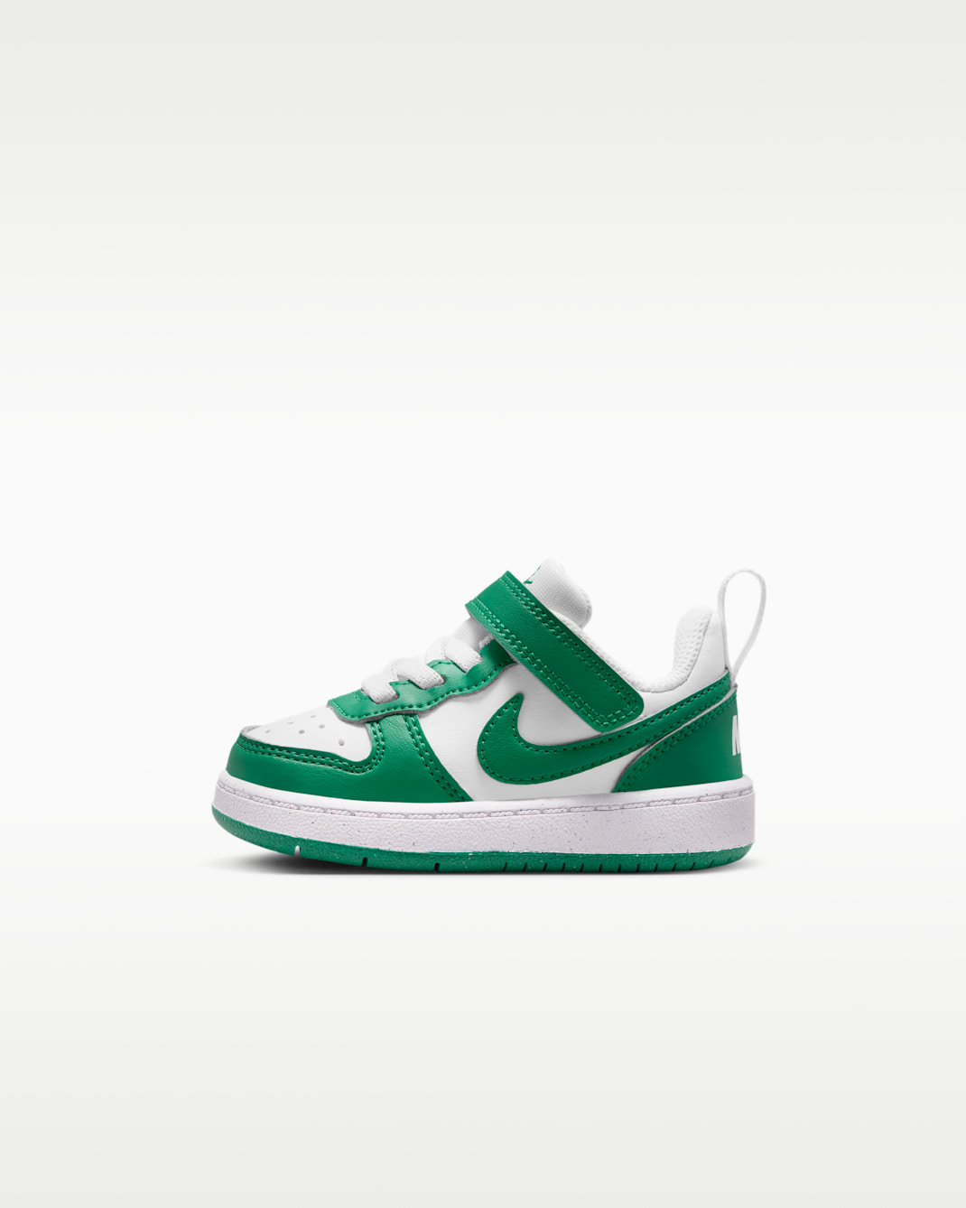 Tenis para bebé e infantil Nike Court Borough Low Recraft - Blanco/Malaquita/Blanco/Malaquita