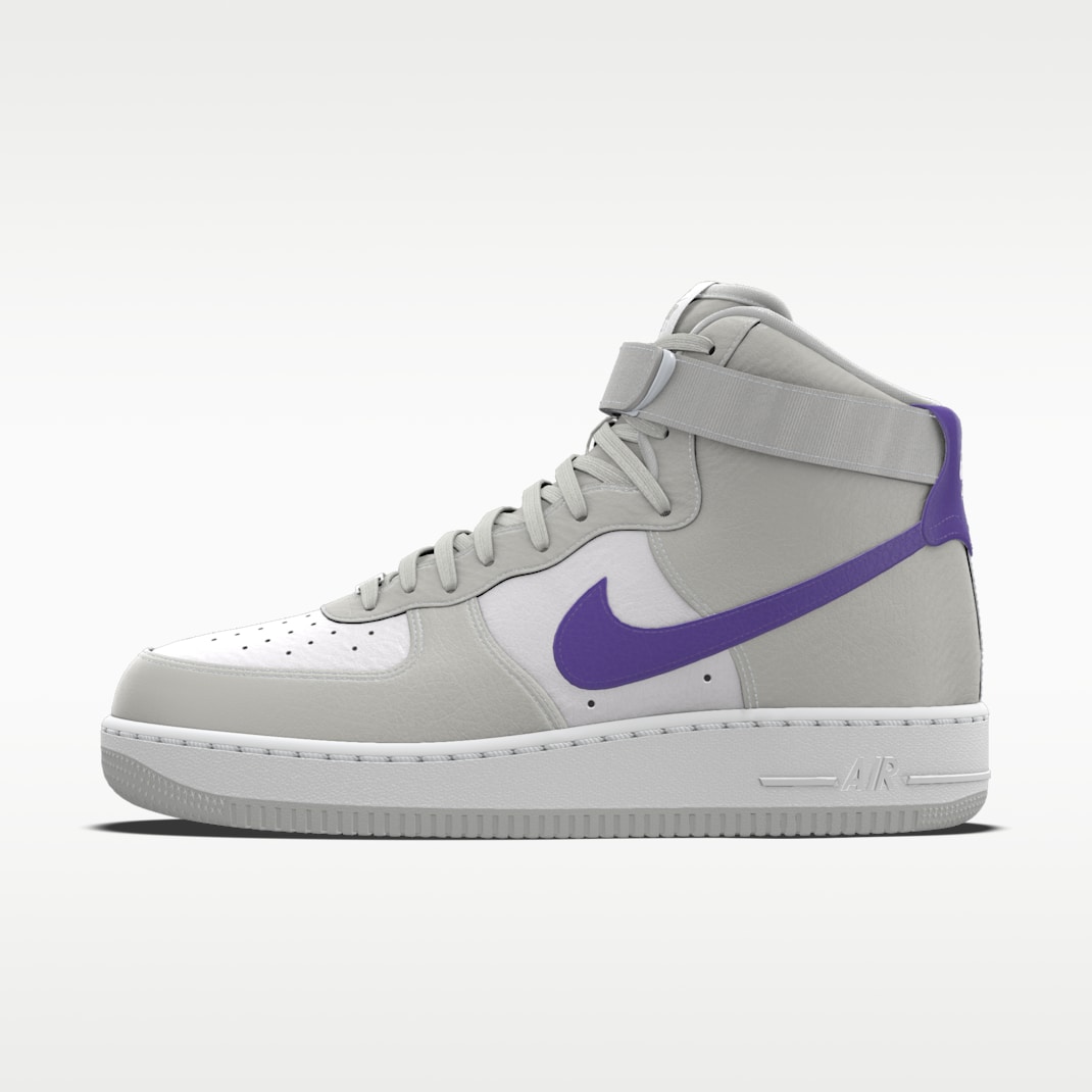 Chaussure personnalisable Nike Air Force 1 High By You pour Femme - Multicolore/Multicolore/Multicolore
