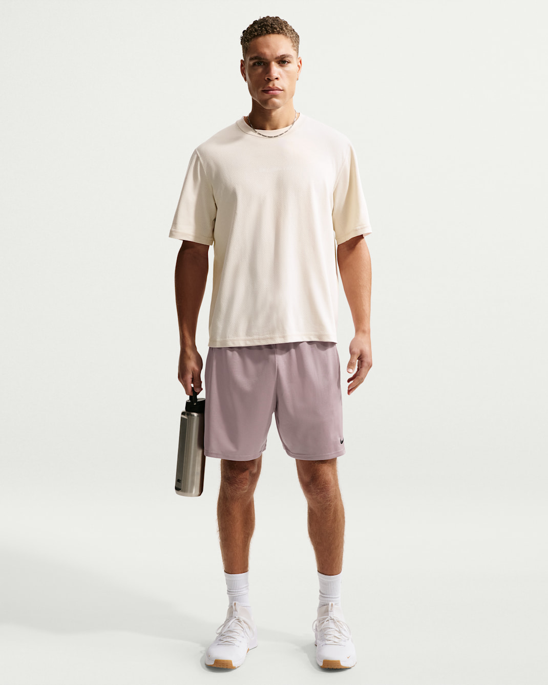 Nike Flex Men's 18cm (approx.) Training Shorts - Light Violet Ore/Black