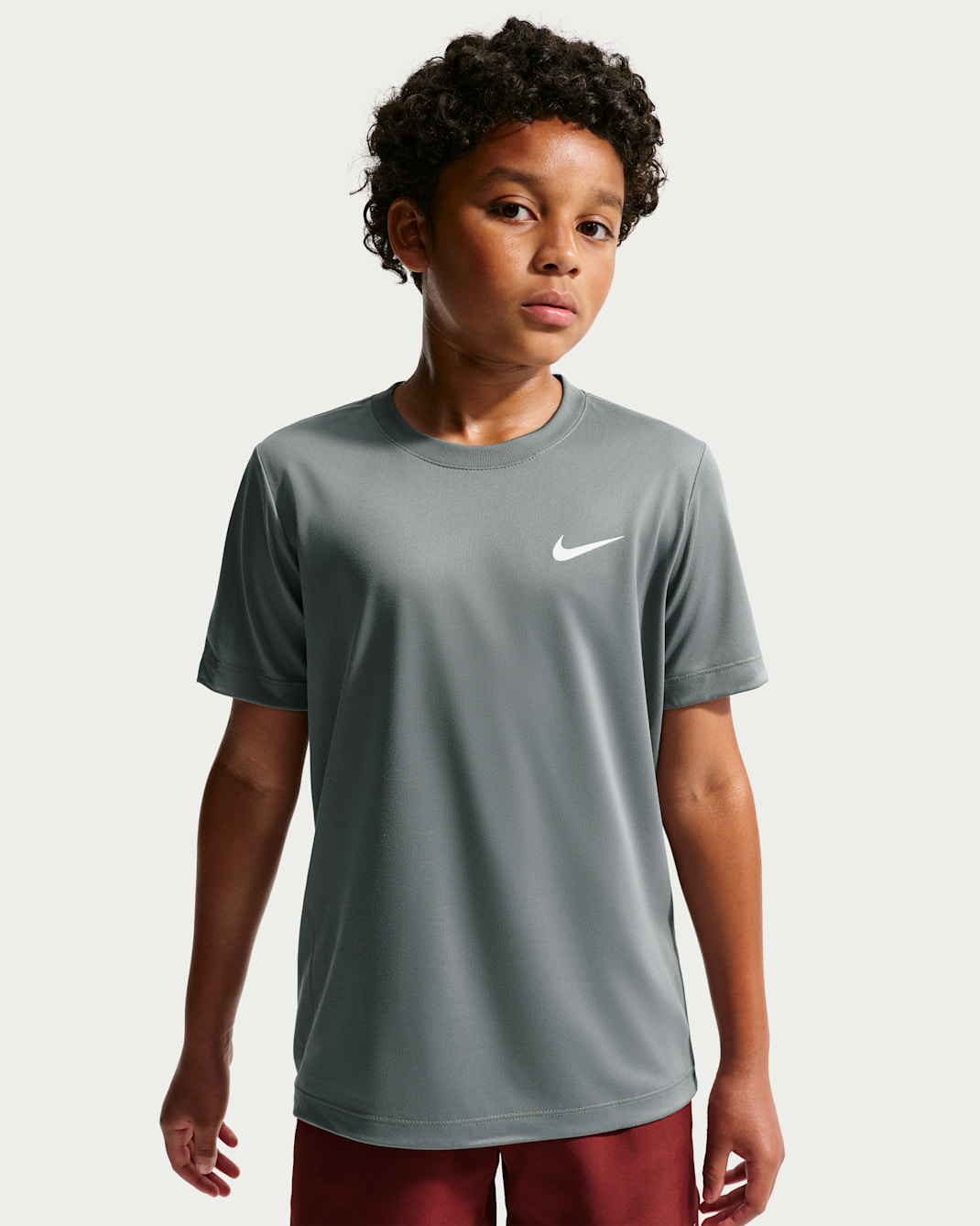 Nike Legend Big Kids' Dri-FIT T-Shirt - Smoke Grey
