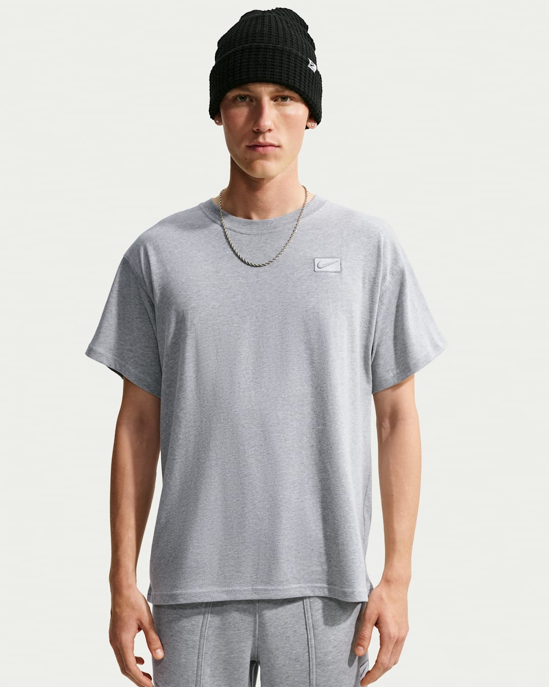 Nike Sportswear-T-shirt til mænd - Dark Grey Heather