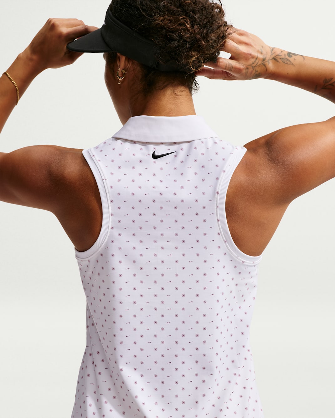 Nike Victory Women's Dri-FIT Sleeveless Printed Golf Polo