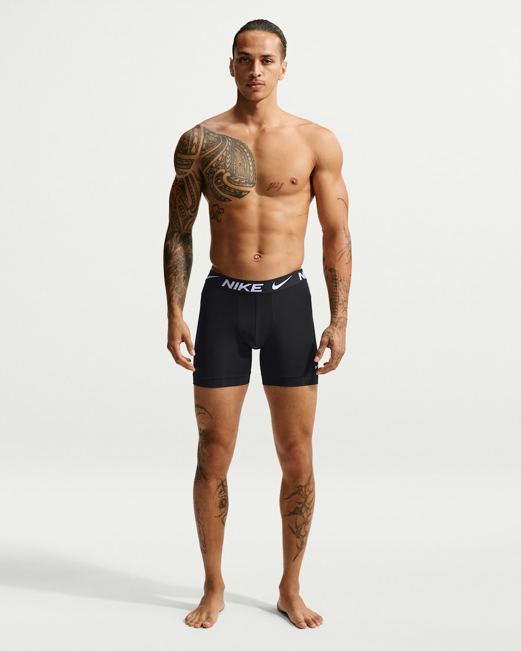 Ανδρικό μποξεράκι Dri-FIT Nike Essential Micro (συσκευασία 5 τεμαχίων) - Μαύρο/Μαύρο/Μαύρο