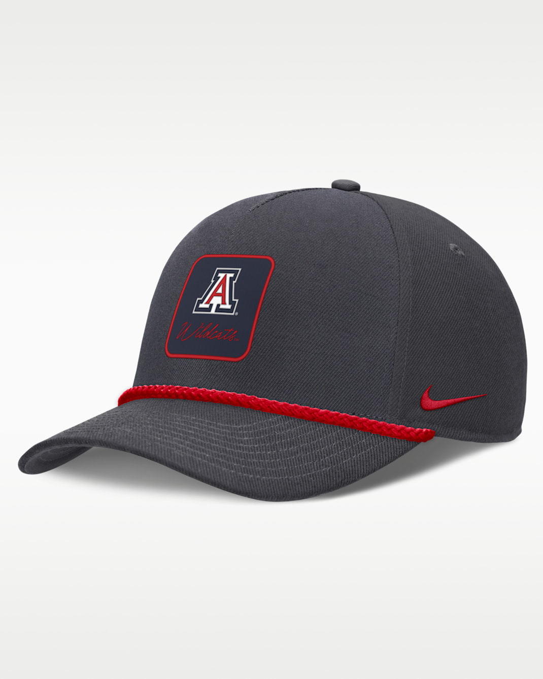 Arizona Legacy Letter Rise Men's Nike Dri-FIT College A-Frame Adjustable Hat - Anthracite