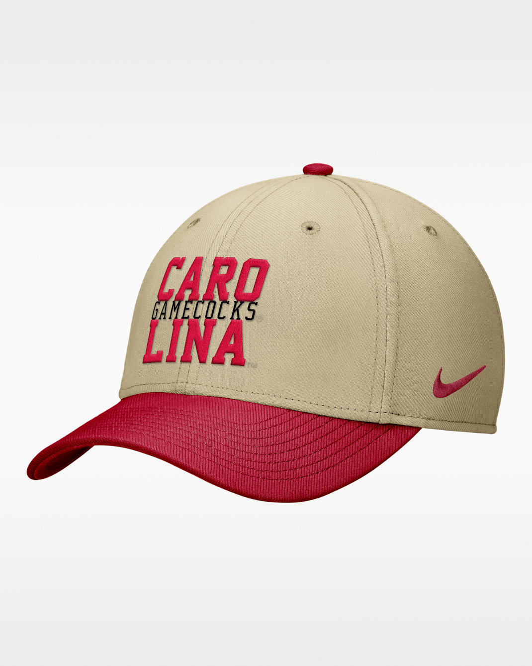 South Carolina SwooshFlex Nike Dri-FIT College Cap - Parachute Beige