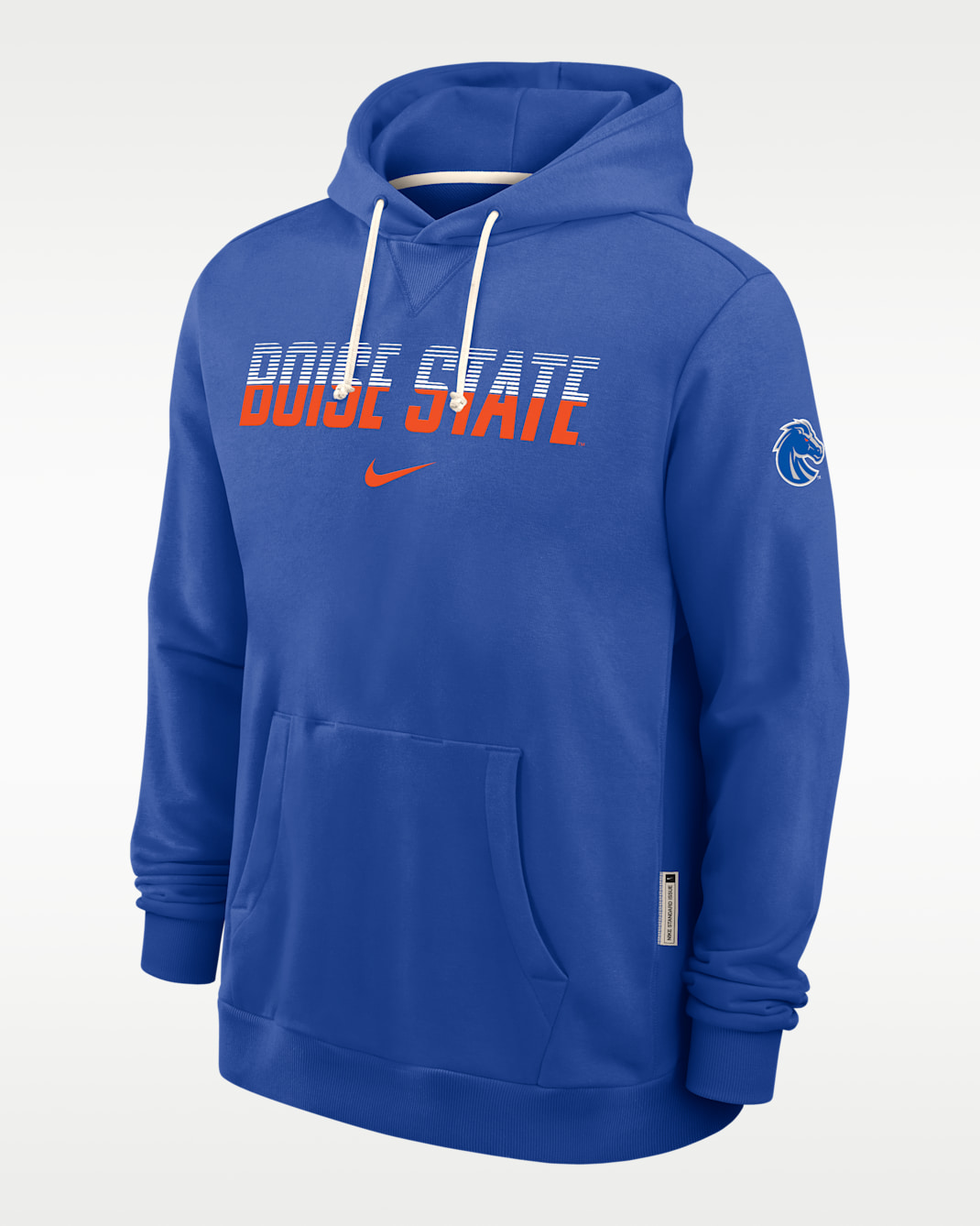 Sudadera con gorro sin cierre sin mangas Dri-FIT para hombre Nike Sideline (Boise State) - Royal juego