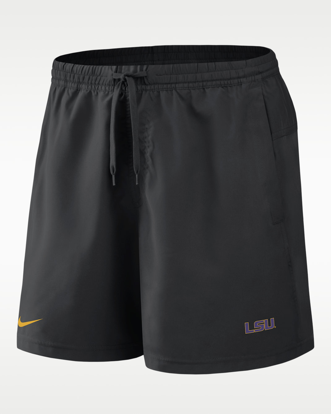 LSU Primetime Primary Logo Men's Nike Dri-FIT College Form Shorts - Black