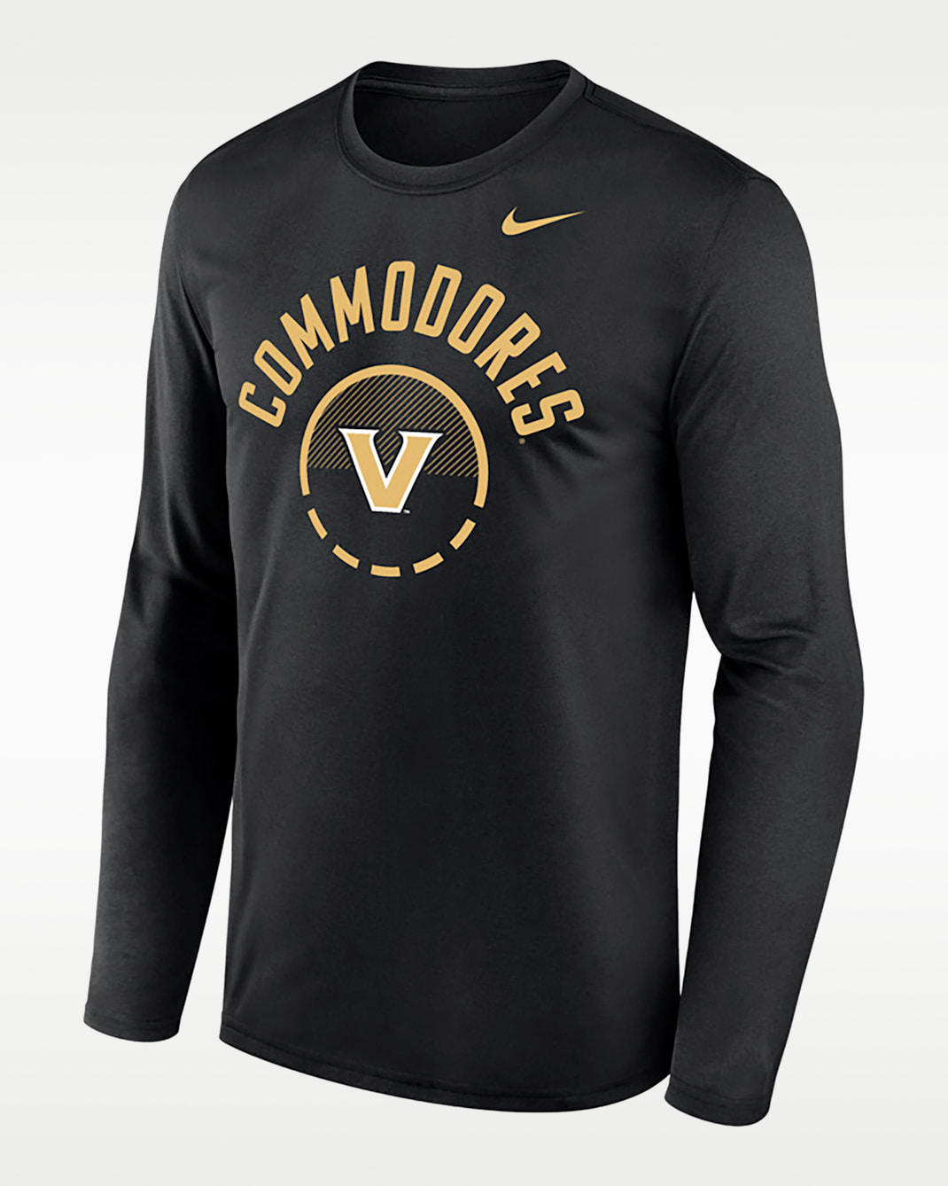 Vanderbilt Basketball Shoot Around Legend Men's Nike Dri-FIT College Long-Sleeve T-Shirt