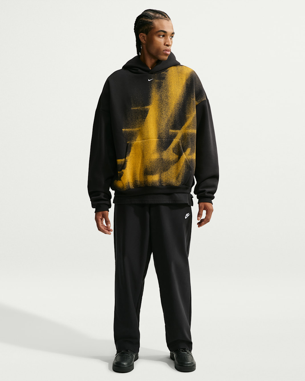 Los Angeles Lakers Standard Issue Men's Fleece Basketball Hoodie