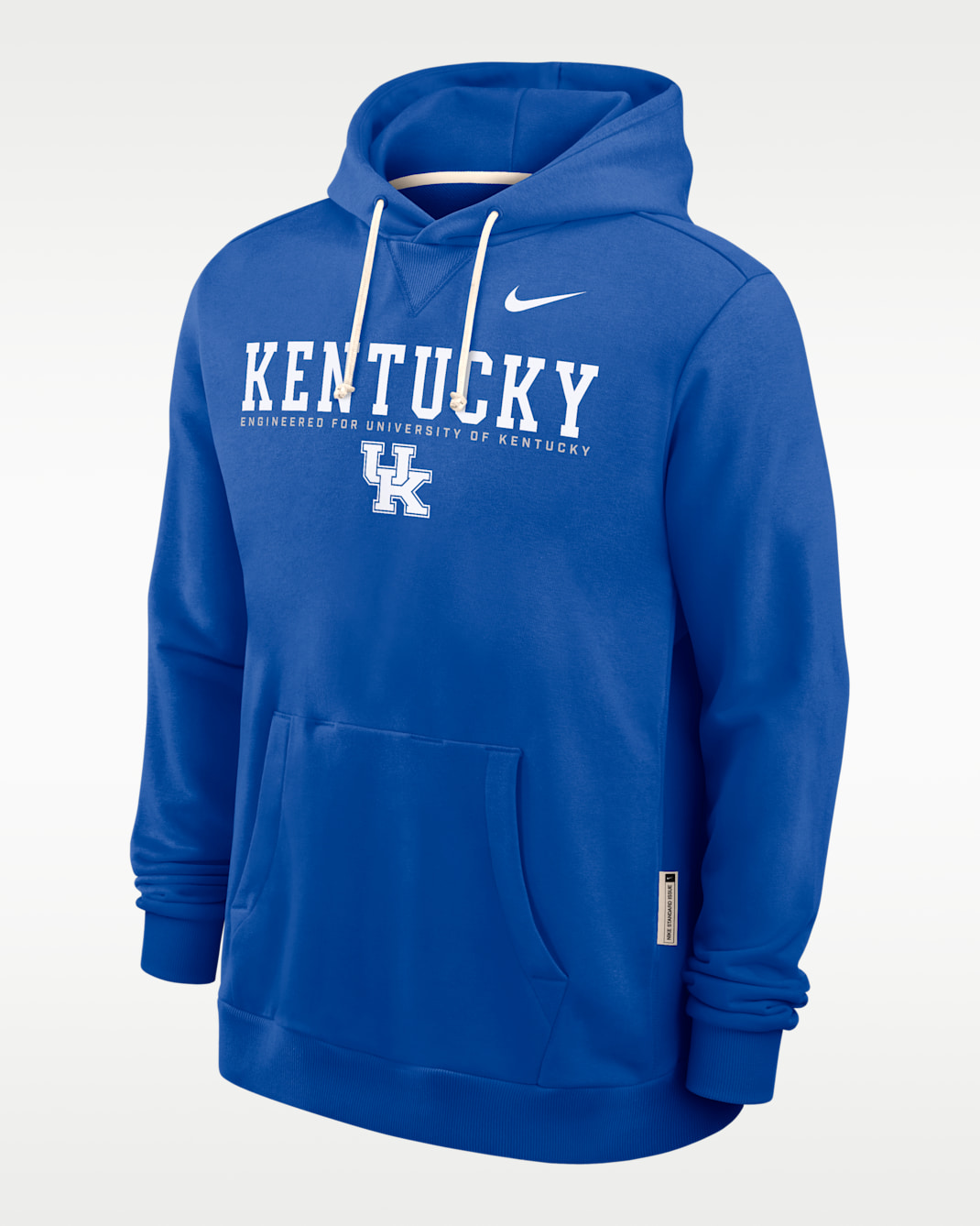 Sudadera con gorro sin cierre universitaria Nike Dri-FIT para hombre Kentucky Sideline - Royal