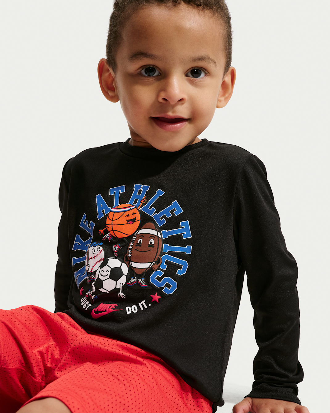 Nike Toddler Dri-FIT Graphic Long-Sleeve T-Shirt