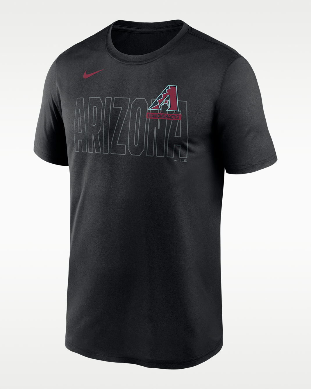 Arizona Diamondbacks Knockout Team Legend Men's Nike Dri-FIT MLB T-Shirt - Black