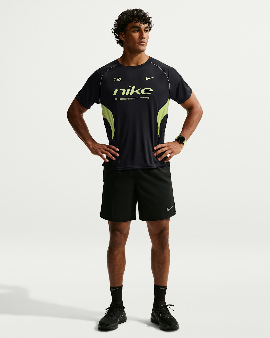 Nike  Men's Dri-FIT Short-Sleeve Running Top