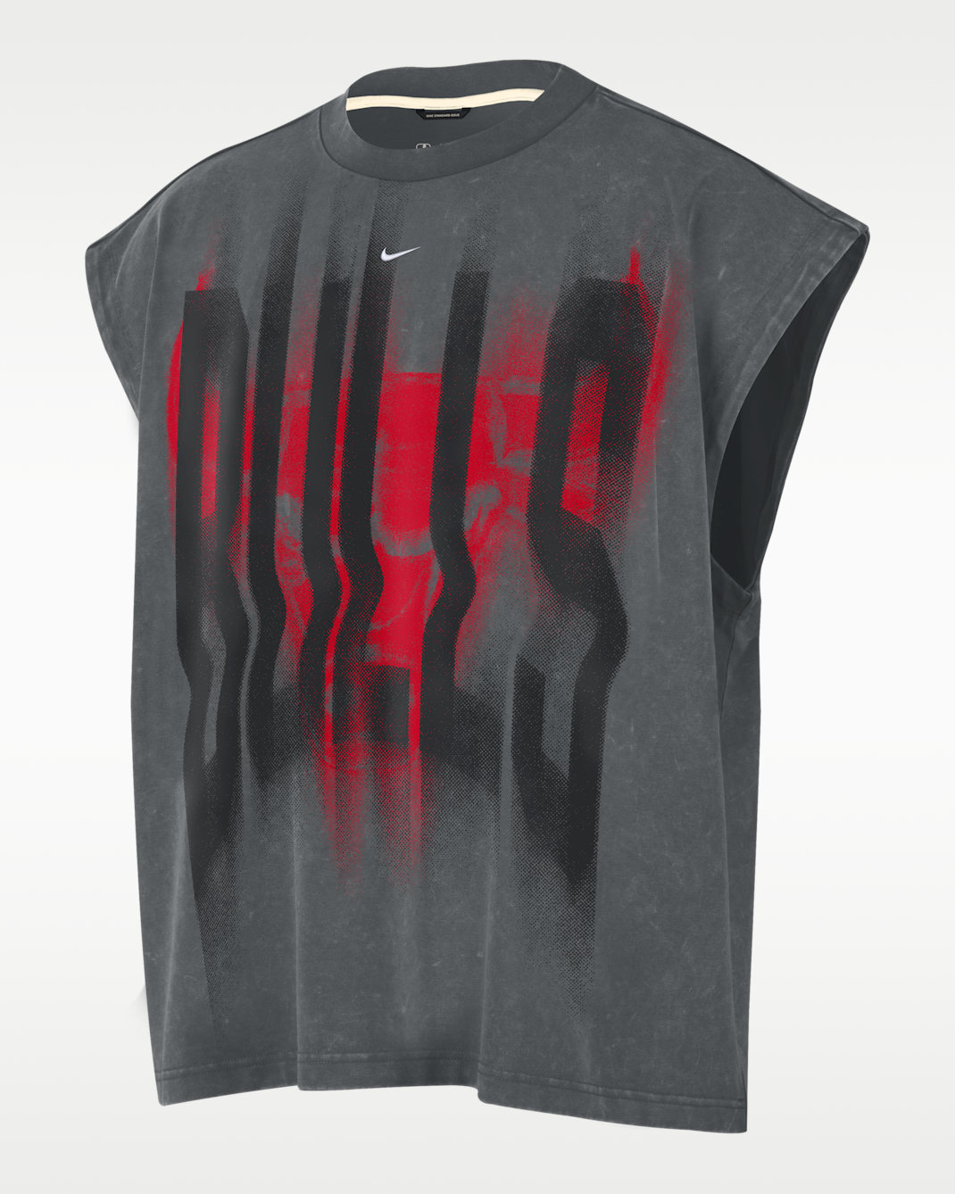 Camiseta de básquetbol sin mangas Nike para hombre Chicago Bulls Standard Issue - Gris hierro/Blanco