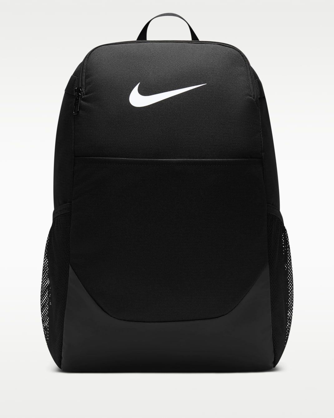 나이키 브라질리아 백팩(미디엄, 24L) - 블랙/블랙/화이트