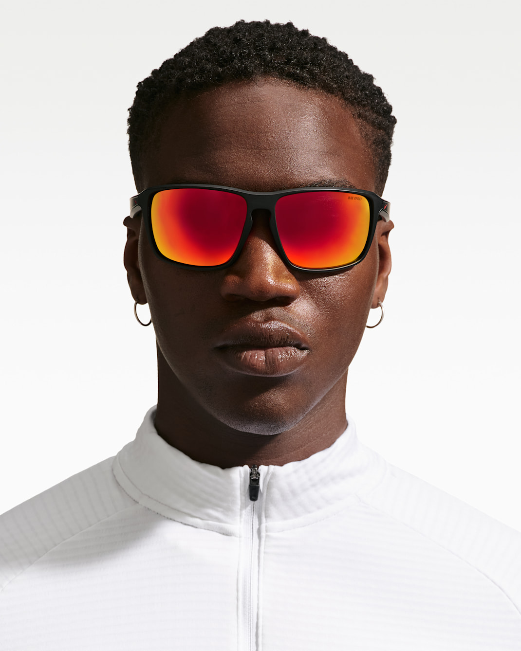 Nike Premier Zone Sunglasses - Black/Red