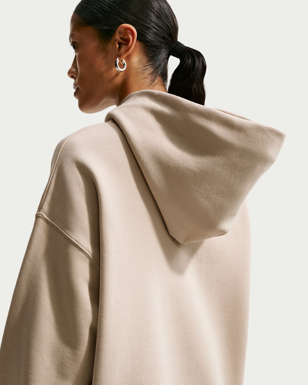 Nike Studio Fleece Medium Weight Women's Oversized Pullover Hoodie