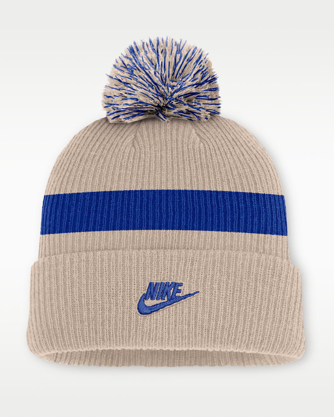 New England Patriots Rewind Peak Men's Nike NFL Cuffed Pom Beanie
