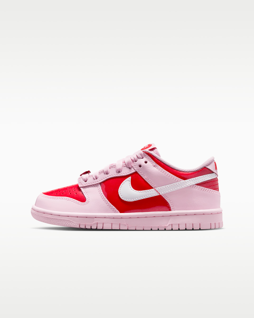 Nike Dunk Low Older Kids' Shoes - Pink Foam/Light Crimson/Summit White