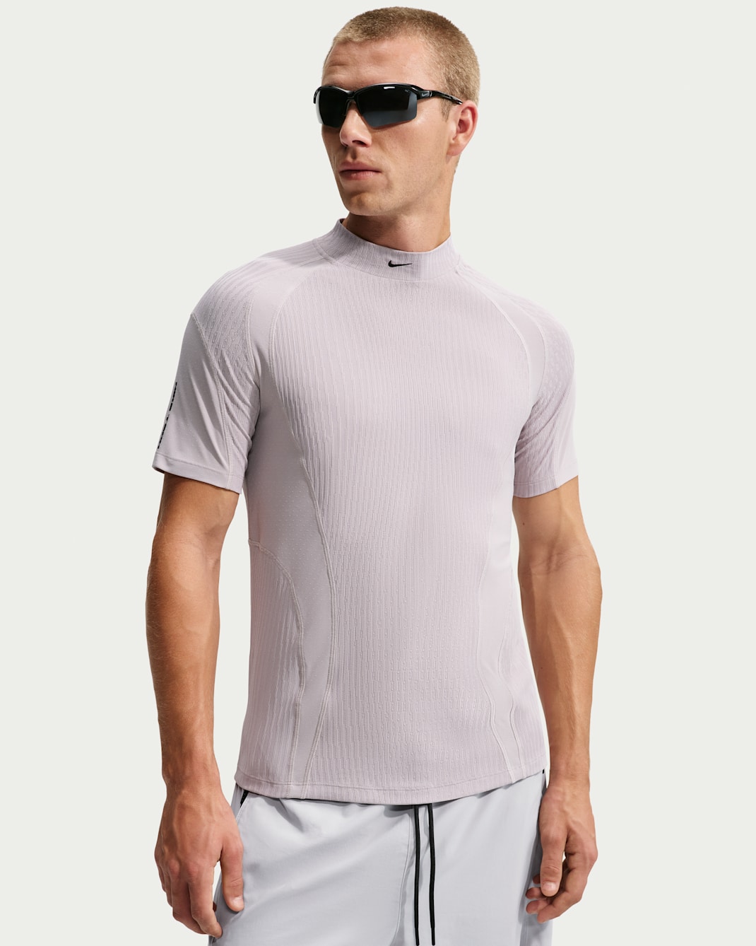 Nike Tech Men's Dri-FIT ADV Short-Sleeve Top - College Grey/Black