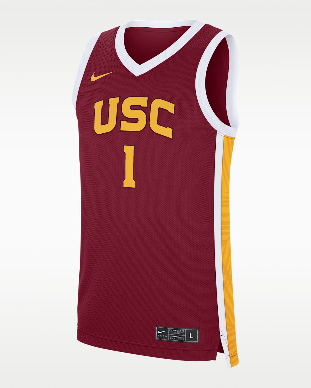 USC Replica Unisex Nike Dri-FIT College Women’s Basketball Jersey - Cardinal Red