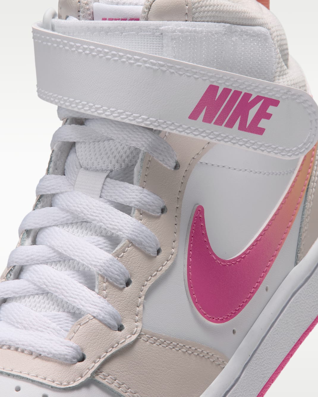 Nike Court Borough Mid 2 Big Kids' Shoes