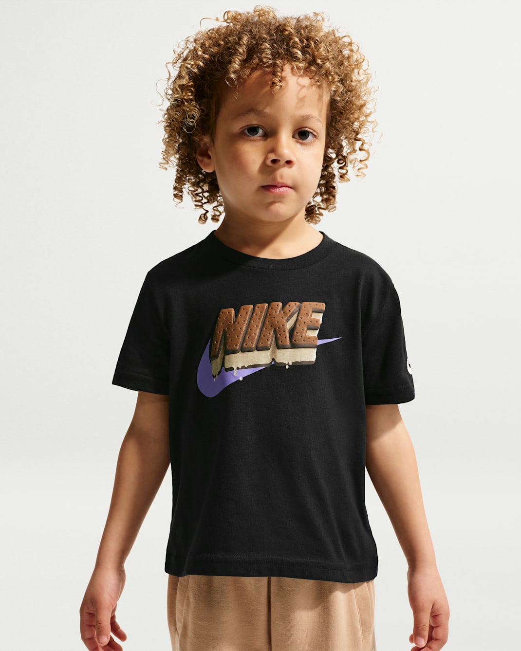 Nike Toddler Ice Cream Sandwich T-Shirt - Black