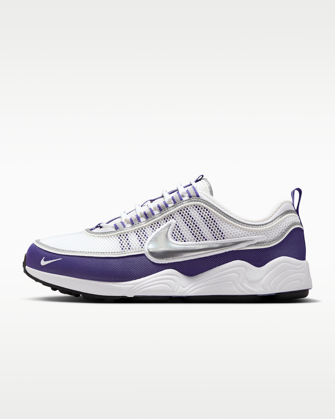 Nike Air Zoom Spiridon SP Men's Shoes - White/Light Concord/Metallic Silver