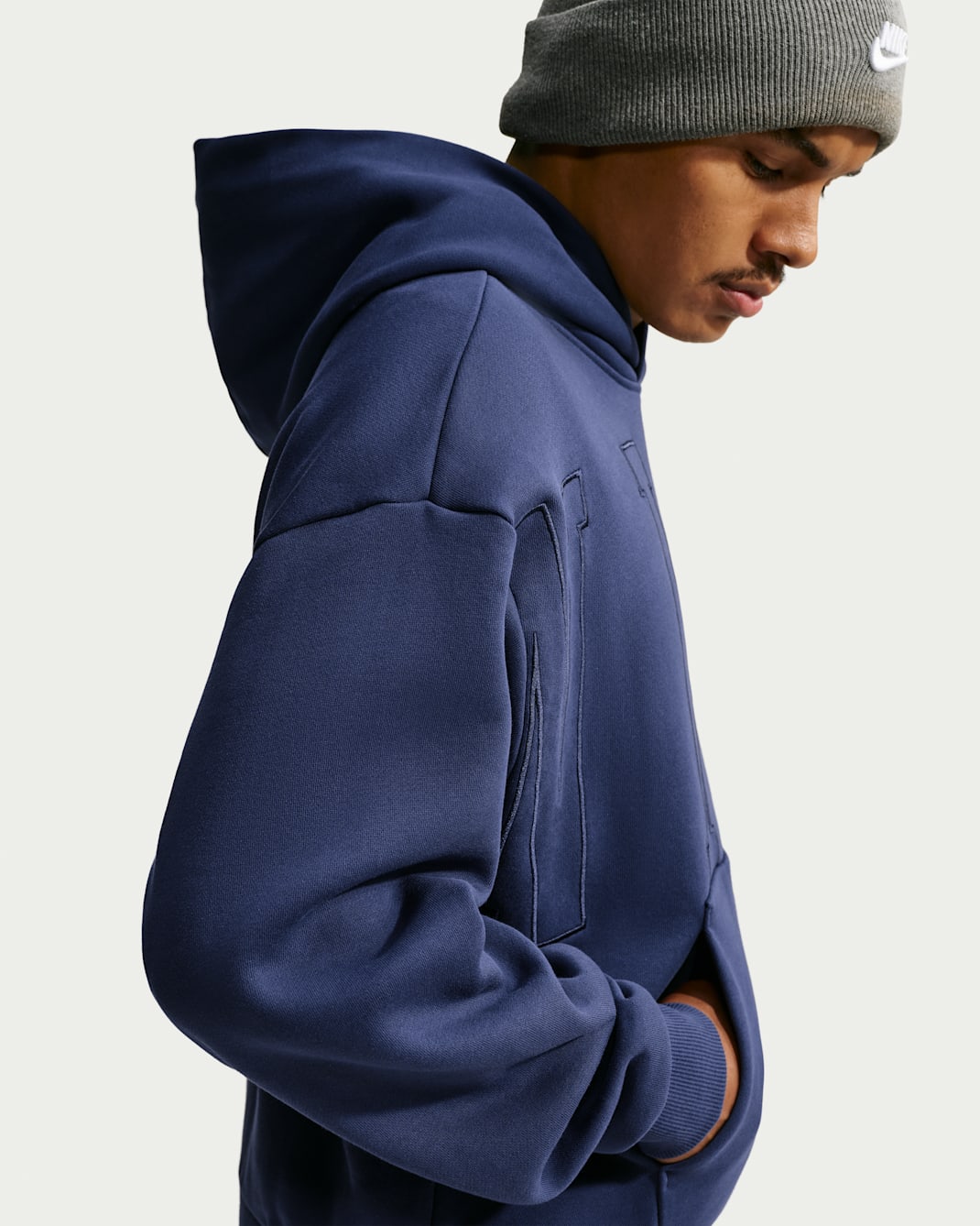 Nike Solo Fleece Men's Loose Pullover Hoodie