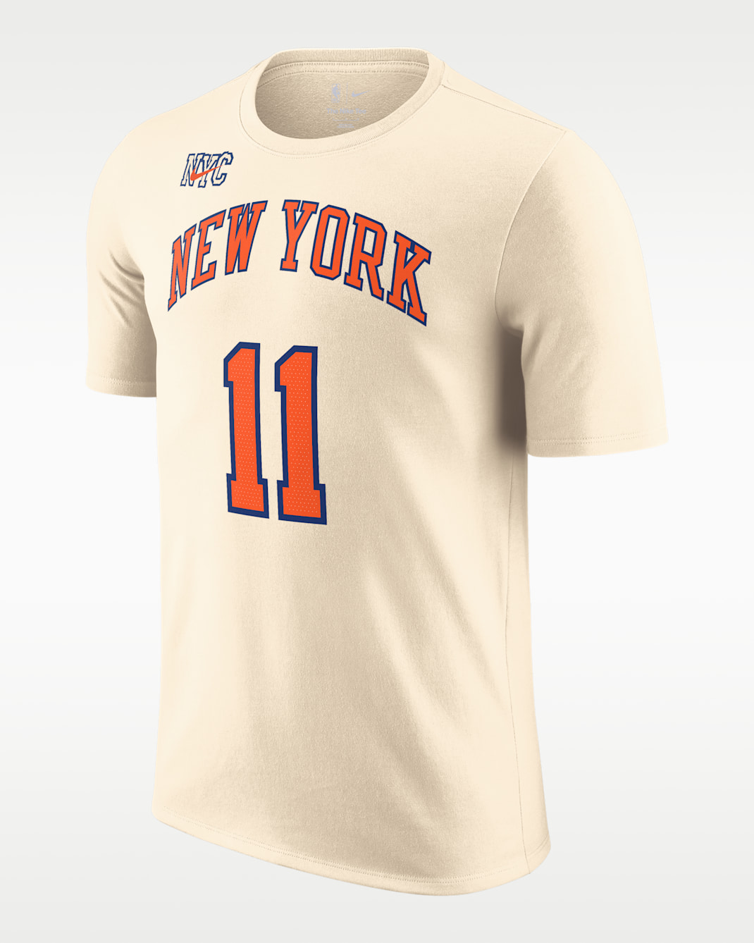Playera Nike NBA para hombre New York Knicks Essentials City Edition - Natural