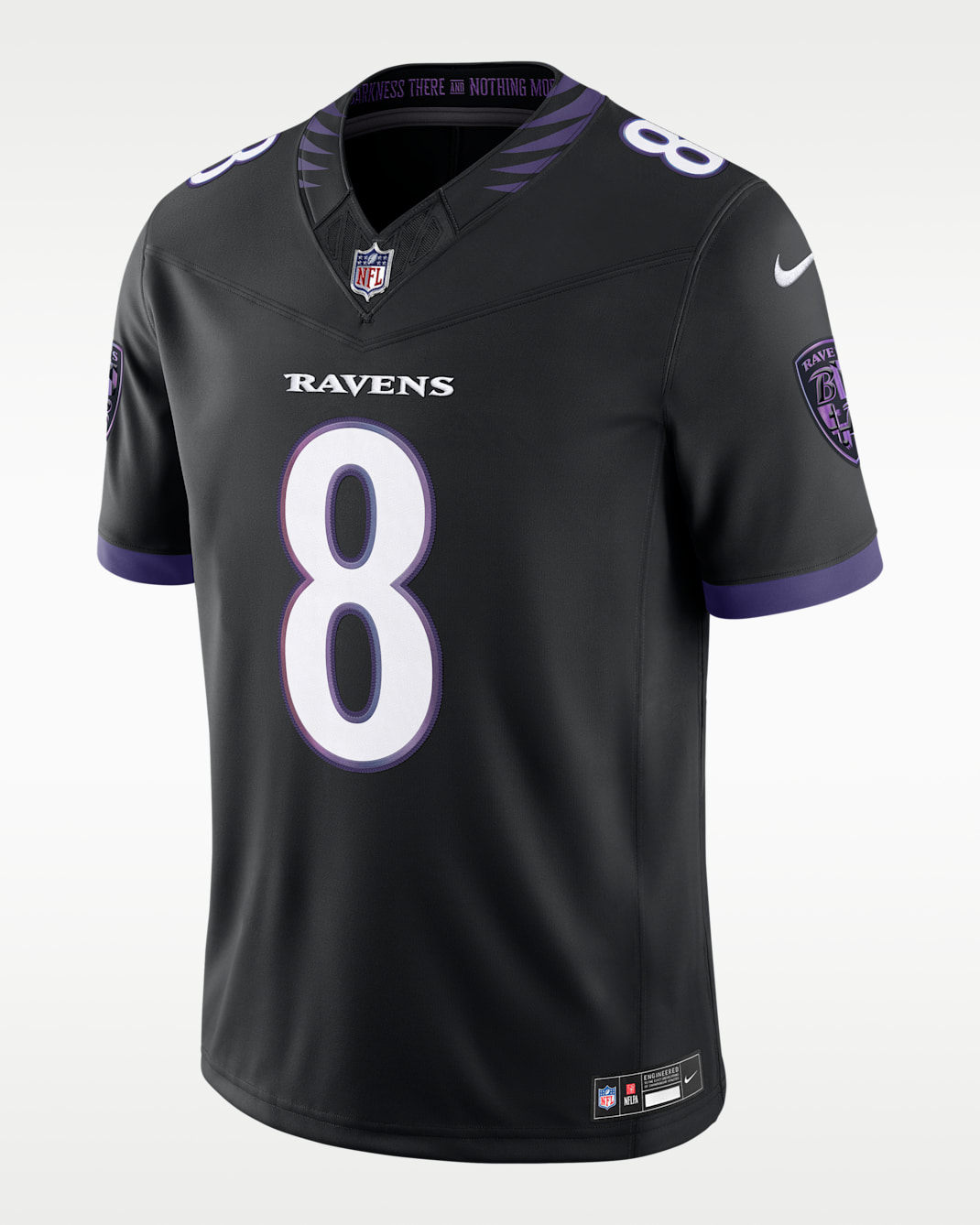 Lamar Jackson Baltimore Ravens Men's Nike Dri-FIT NFL Limited Jersey - Black