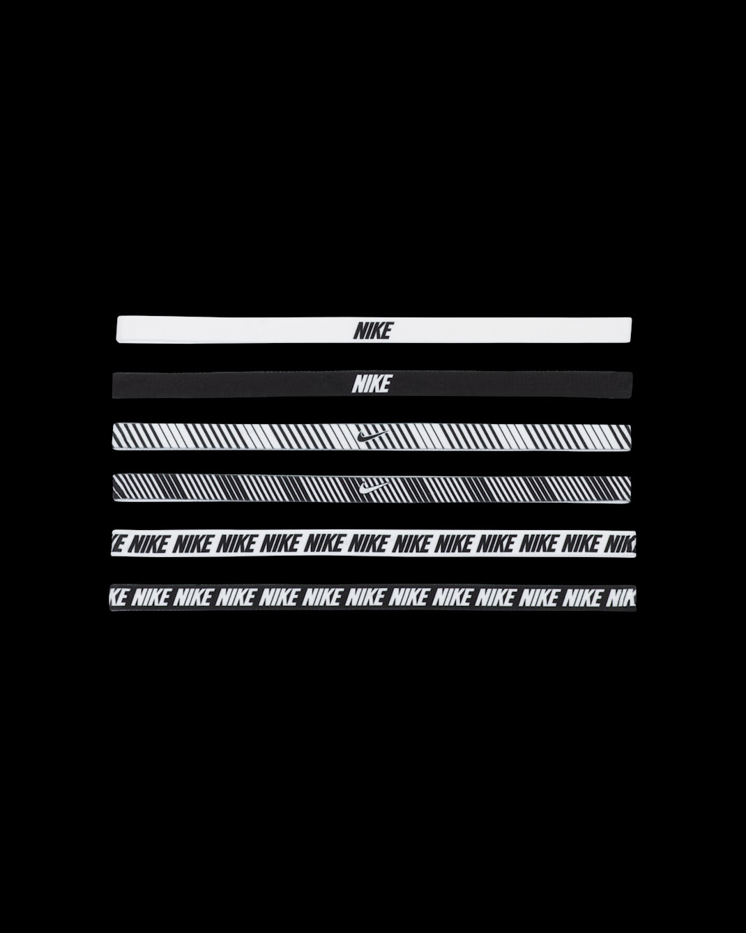 Nike Flex Headbands (6-Pack)