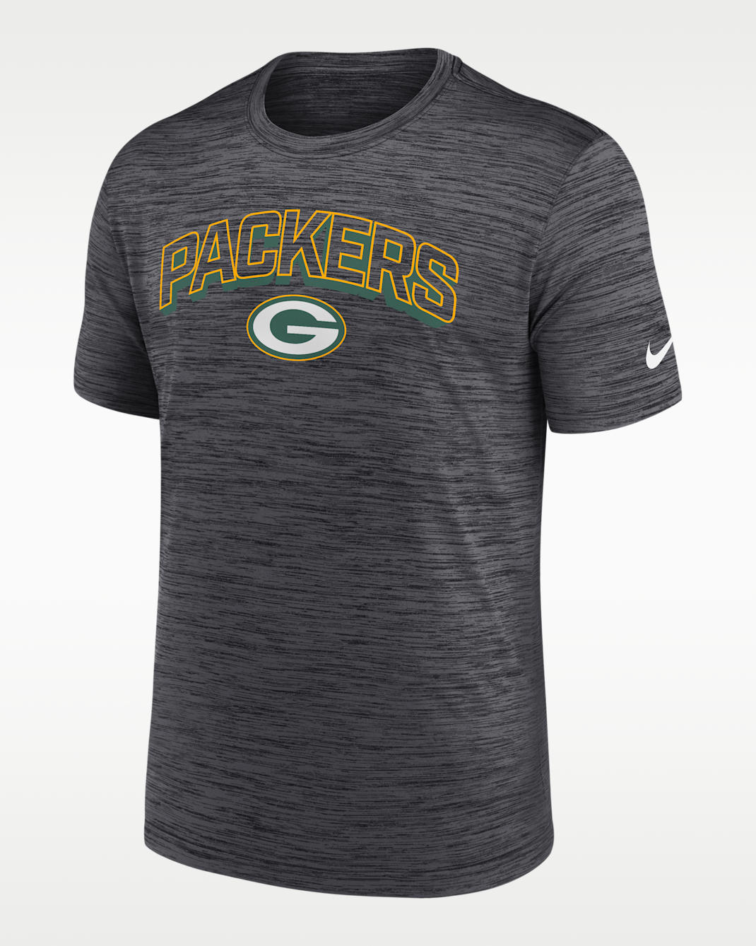Green Bay Packers Velocity Men's Nike Dri-FIT NFL T-Shirt - Charcoal