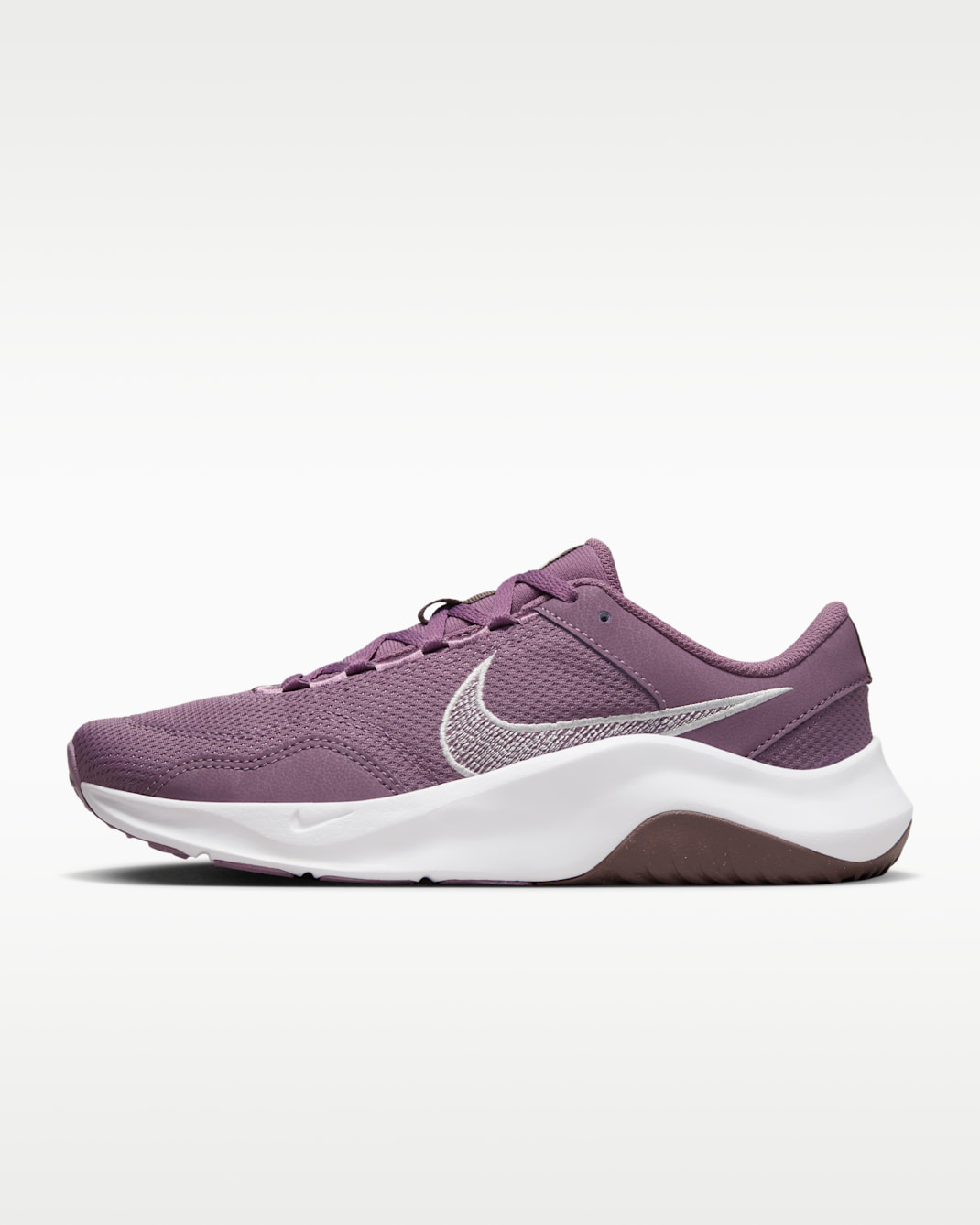 Nike Legend Essential 3 Next Nature 女款健身訓練鞋 - Violet Dust/Plum Eclipse/Light Orewood Brown/Sail