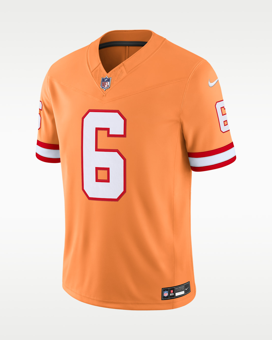 Jersey Nike Dri-FIT de la NFL Limited para hombre Baker Mayfield Tampa Bay Buccaneers - Crema melocotón