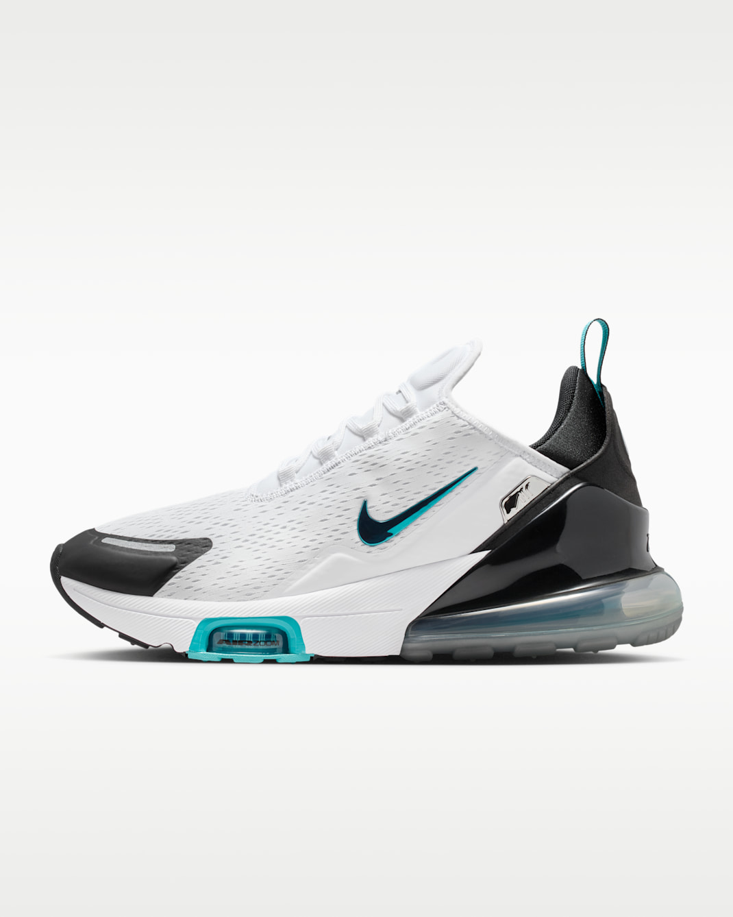 Nike Air Max 270 Premium Men's Shoes - White/Black/Metallic Silver/Dusty Cactus