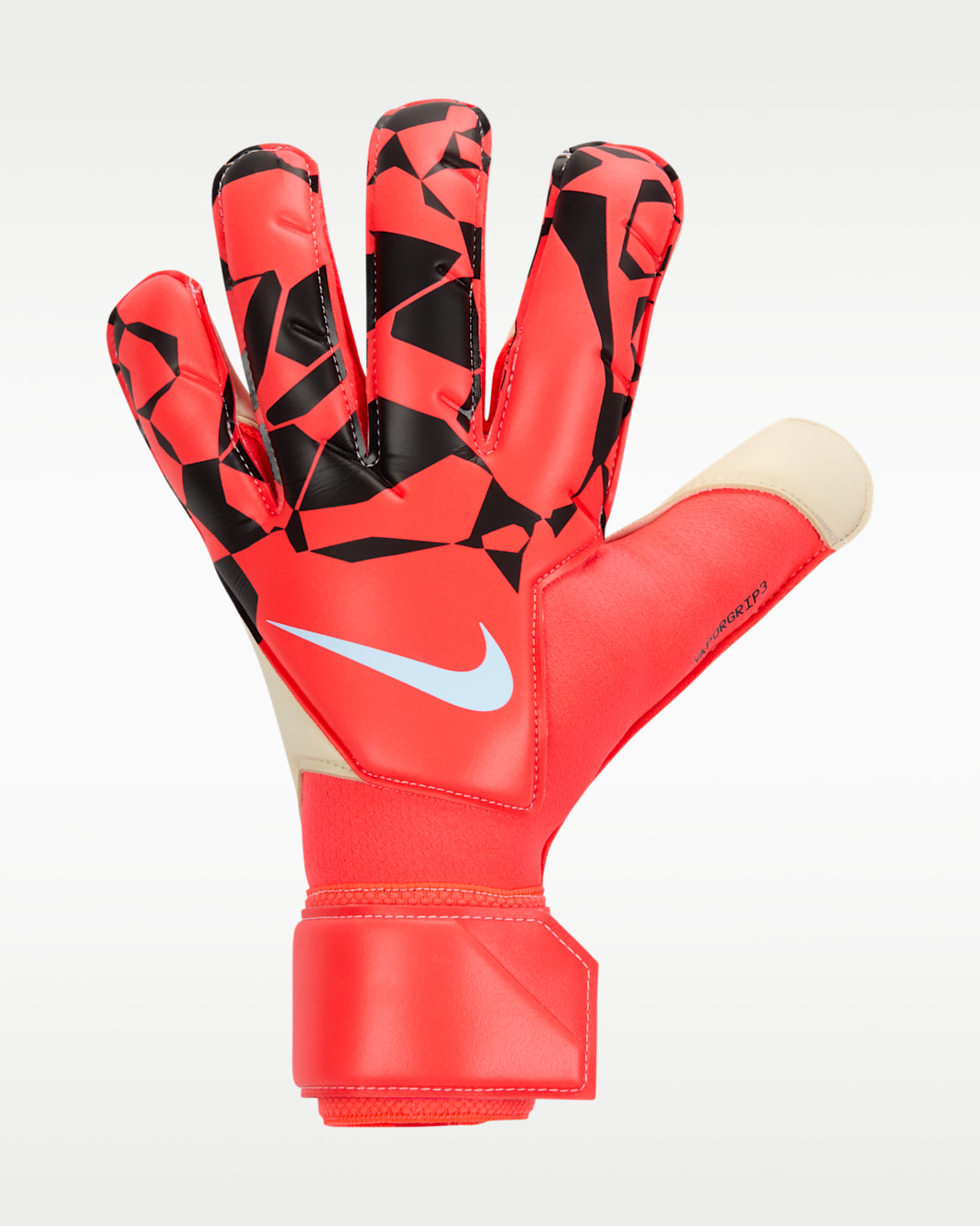 Nike Vapor Grip3 Goalkeeper Soccer Gloves - Bright Crimson/Black/Royal Tint