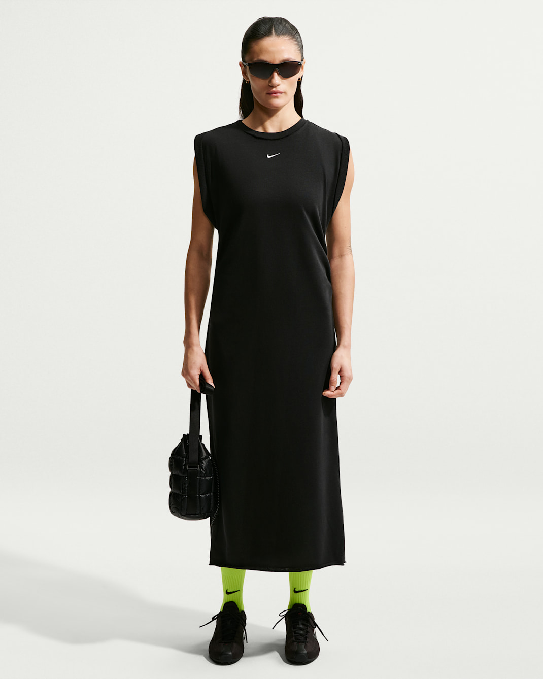 Nike Sportswear Chill Terry Women's Oversized Dress - Black/Sail