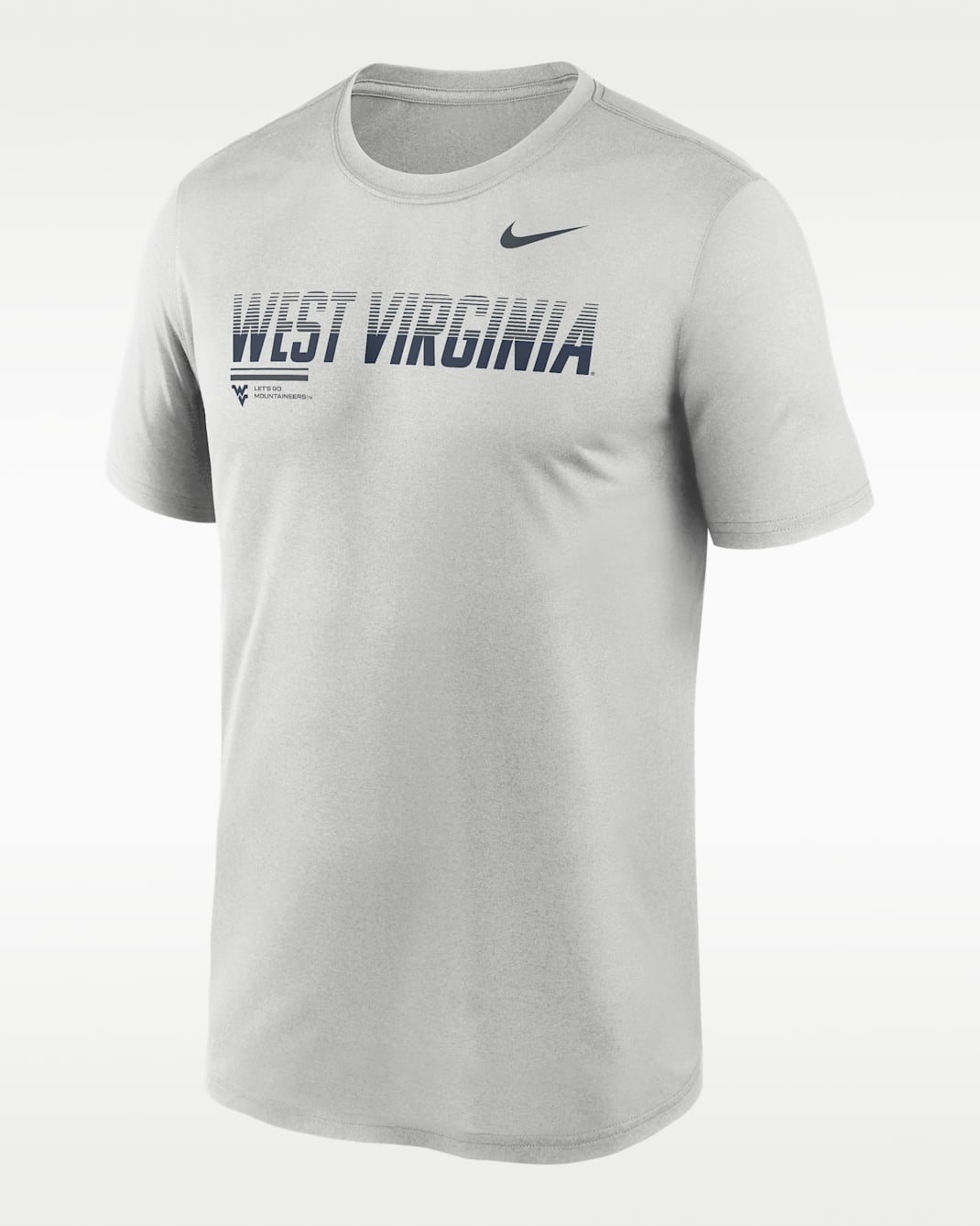 West Virginia Sideline Legend Men's Nike Dri-FIT College T-Shirt - Grey