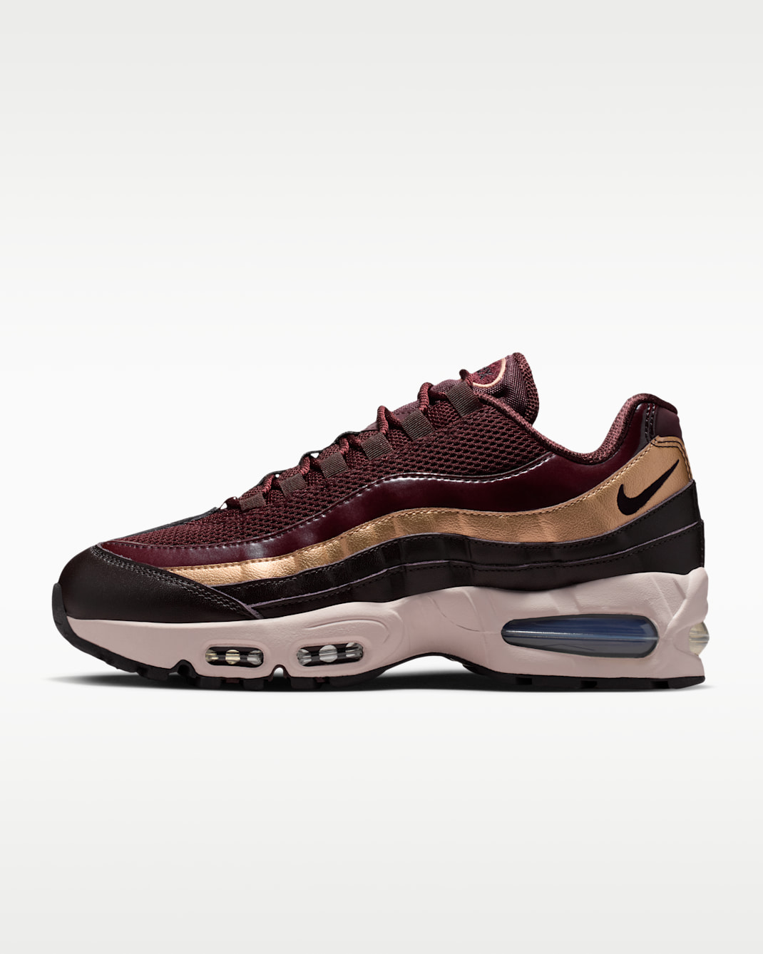 Nike Air Max 95 Big Bubble SE Women's Shoes - Burgundy Crush/Burgundy Ash/Silt Red/Metallic Red Bronze
