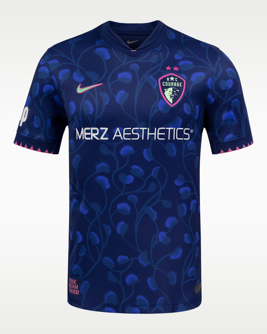 North Carolina Courage Stadium Away Men's Nike Dri-FIT NWSL Replica Jersey - Blue Void