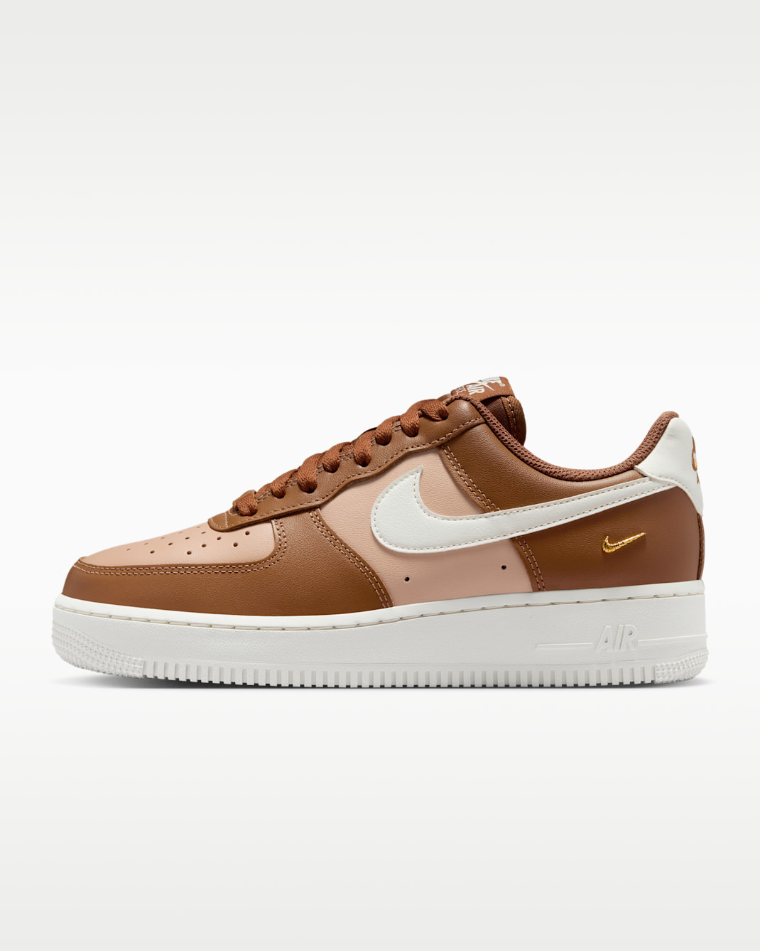 Nike Air Force 1 '07 Women's Shoes - Light British Tan/Hemp/Metallic Gold/Sail