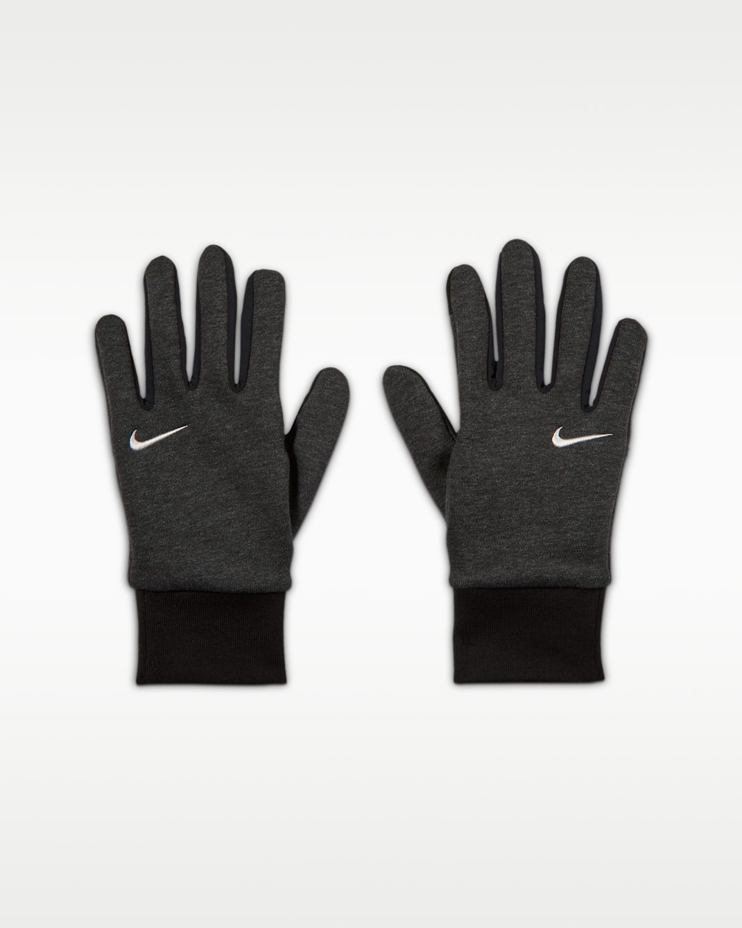 Nike Studio Fleece Left Glove - Black Heather/Sail