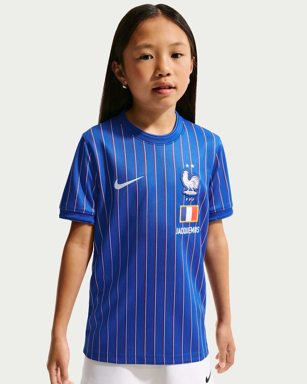 France x Jacquemus Big Kids' Short-Sleeve Soccer Top