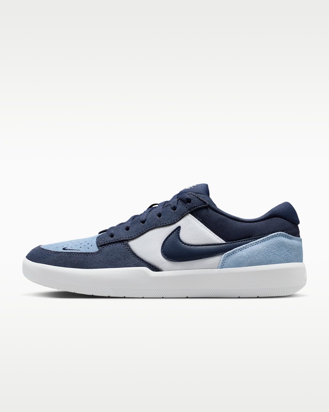 Nike SB Force 58 Skate Shoes - Light Armory Blue/Photon Dust/White/Thunder Blue