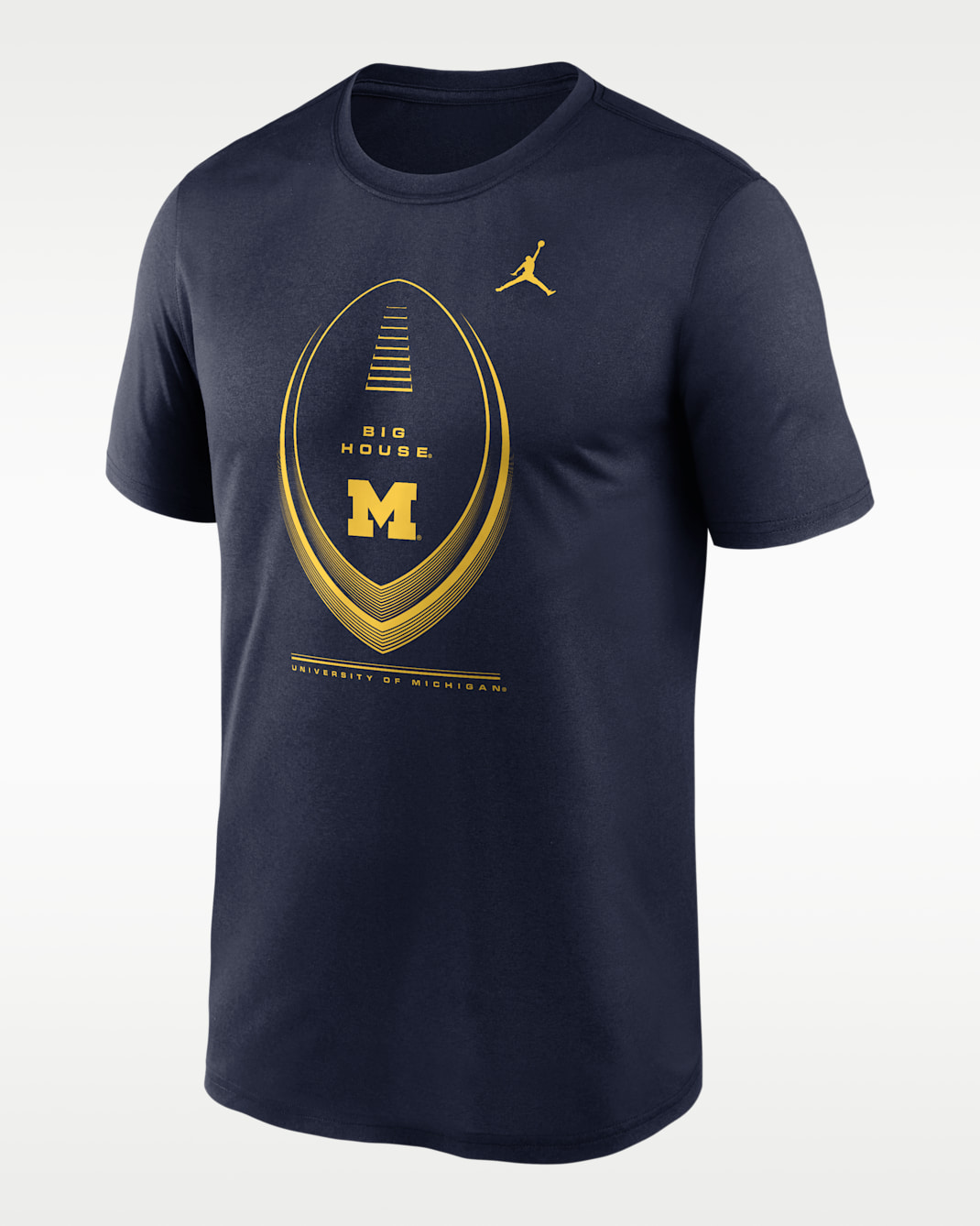 Michigan Primetime Football Icon Legend Men's Nike Dri-FIT College T-Shirt - Navy