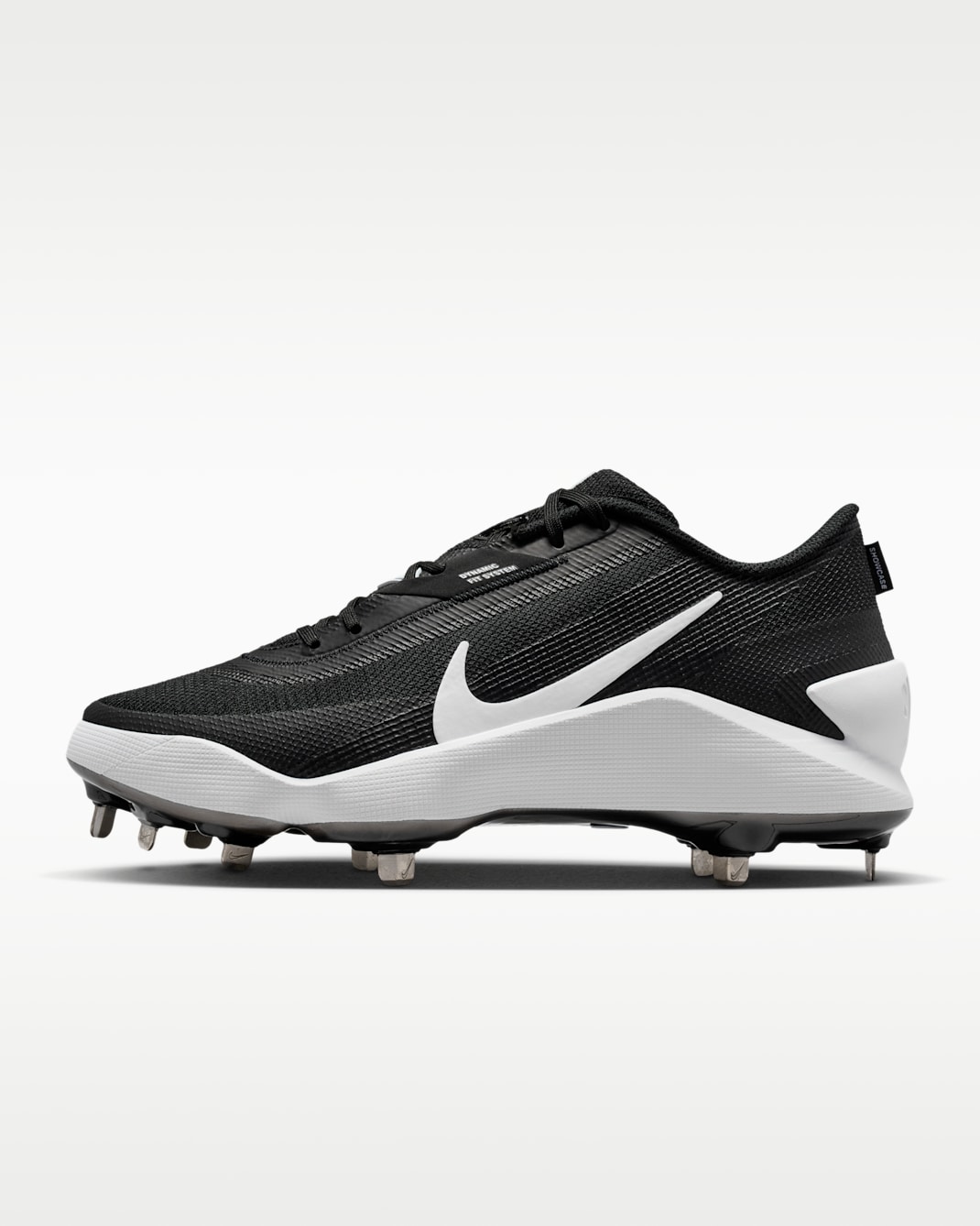 Tacos de béisbol Nike Diamond Showcase MTL - Negro/Blanco